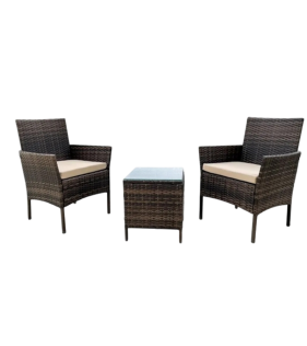 Набор садовой мебели ротанг GM-M76, коричневый, 3 предмета